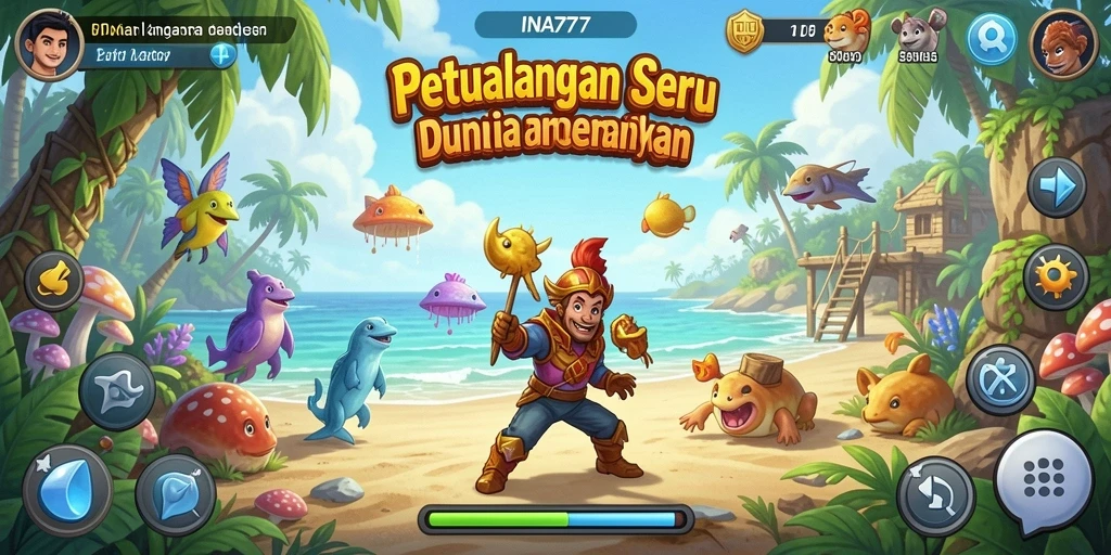 Gambaran gameplay seru dalam petualangan penuh tantangan.